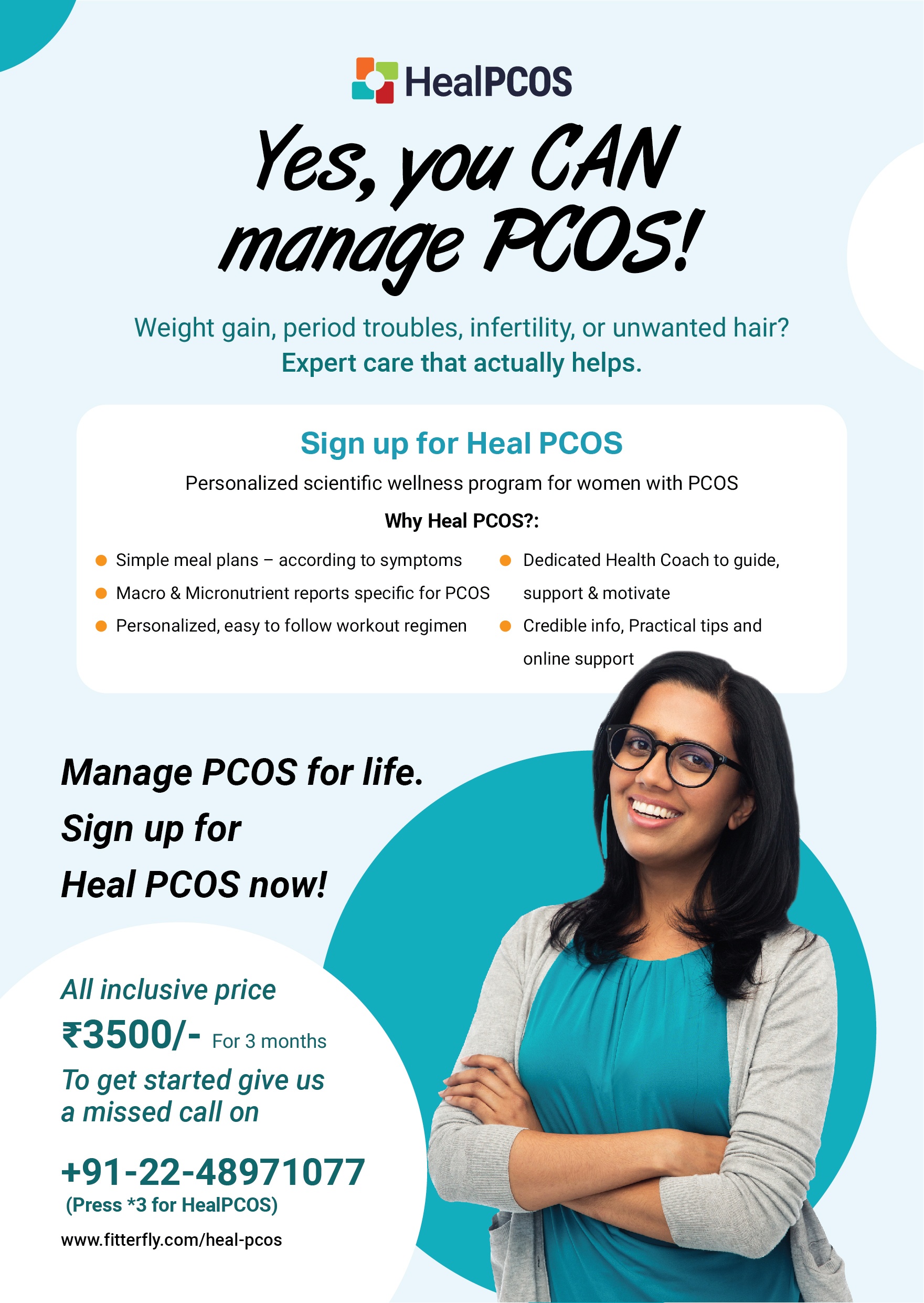 Heal PCOS | PCOS Management | Dr Tejal Lathia 